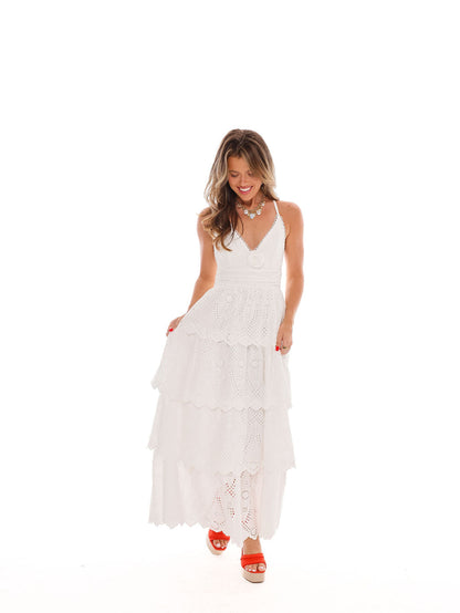 Faeryn Dress - White