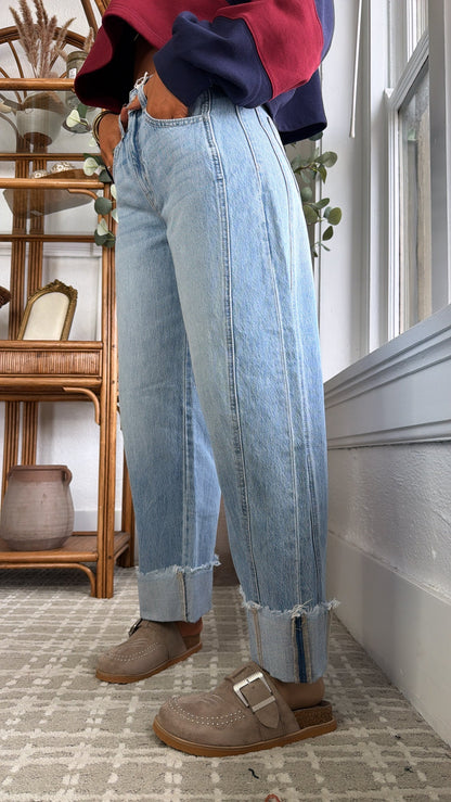 Canvas Curve Barrel Denim, Light