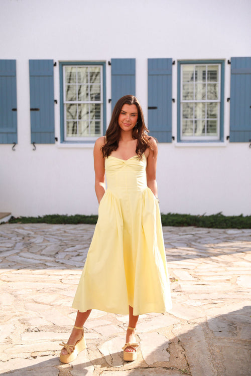 Destene Dress - Parmesan
