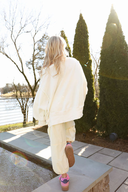 Down To Earth Pant - Banana FREE PEOPLE