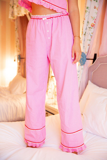Classic Benny Pajama Pant - Hampton Pink Stripe