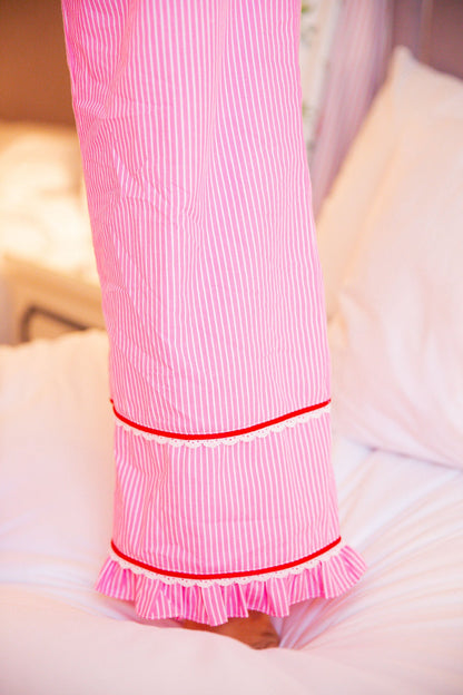 Classic Benny Pajama Pant - Hampton Pink Stripe