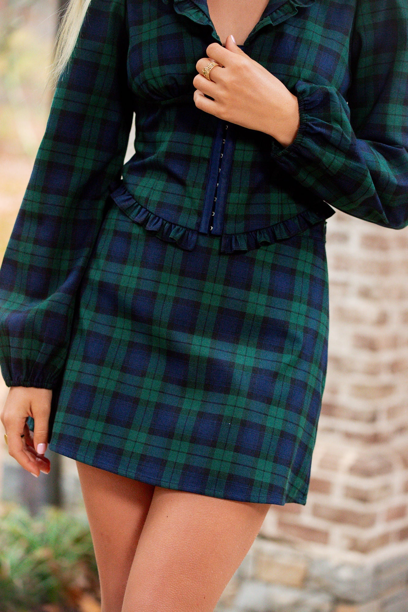 Cambridge Set - Black Watch Tartan