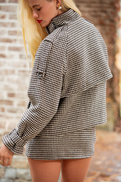 Arthur Skirt - Mocha Plaid