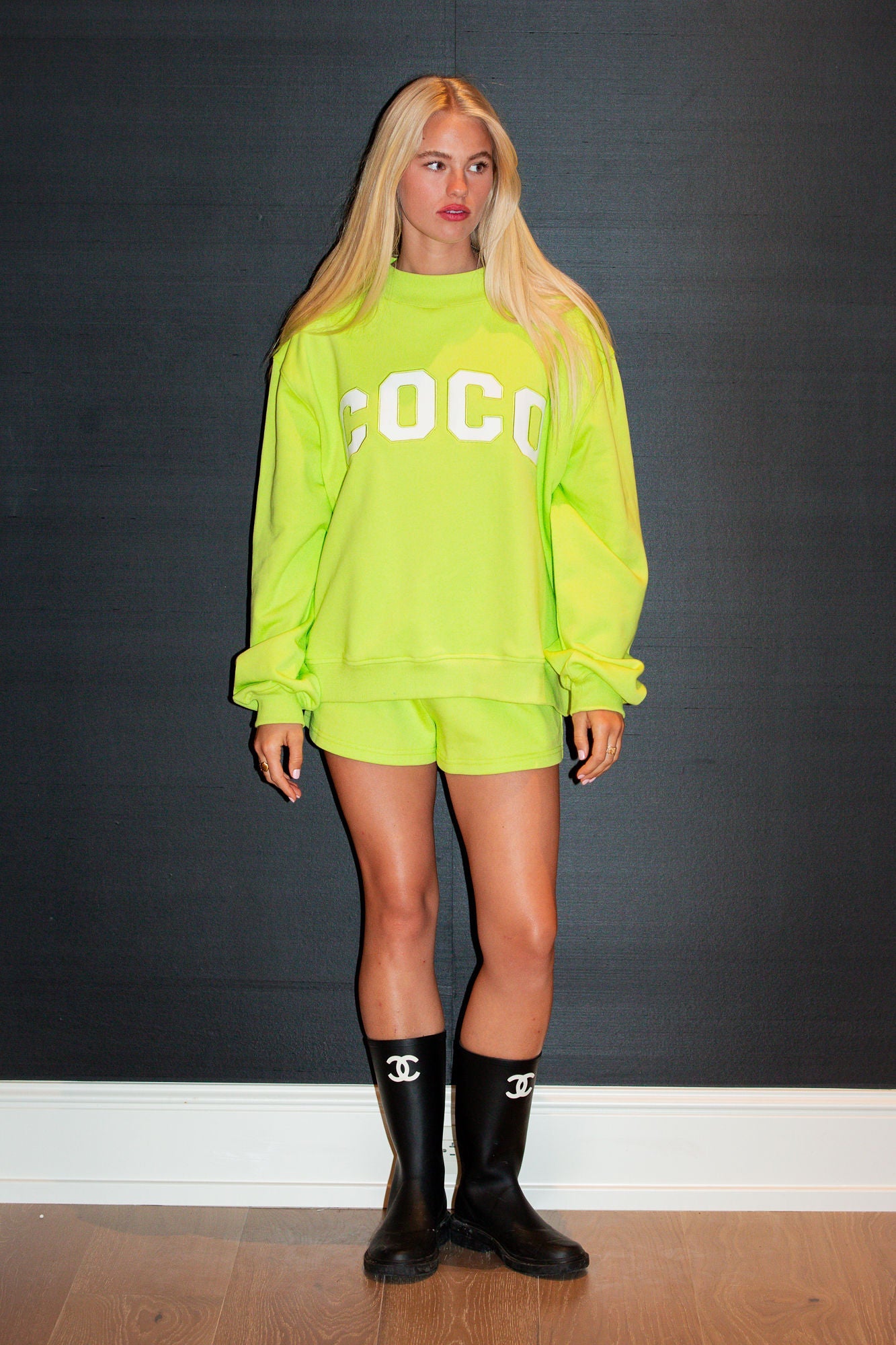 Classic Mockneck - Lime