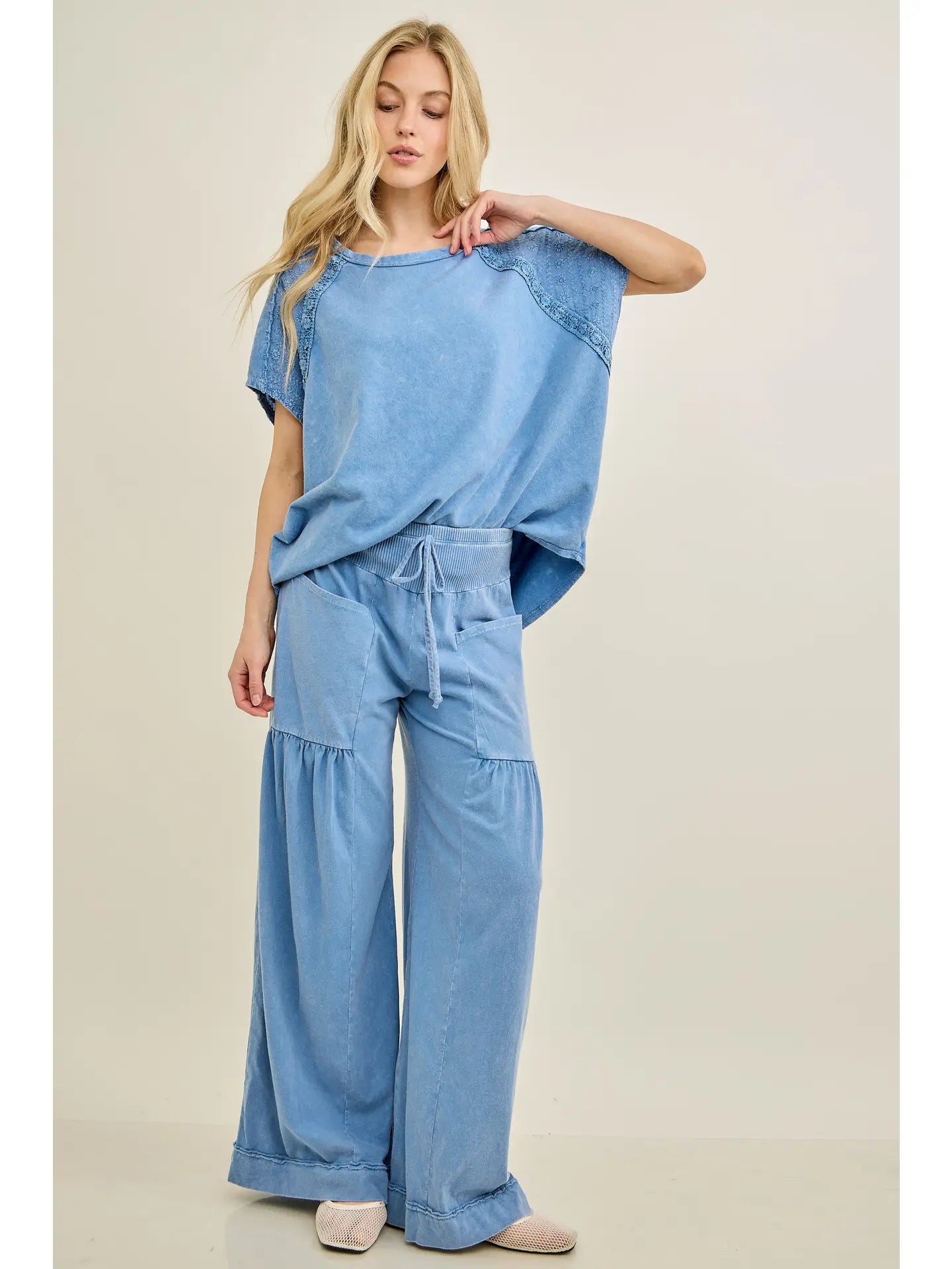 Cloud Drift Wideleg Lounge Pants