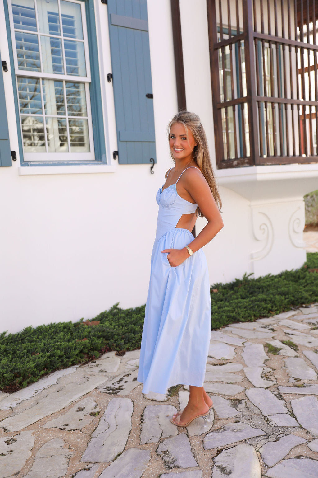 Alice Dress - Sky
