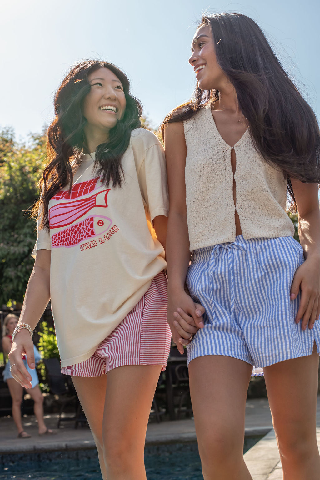 Venice Striped Shorts