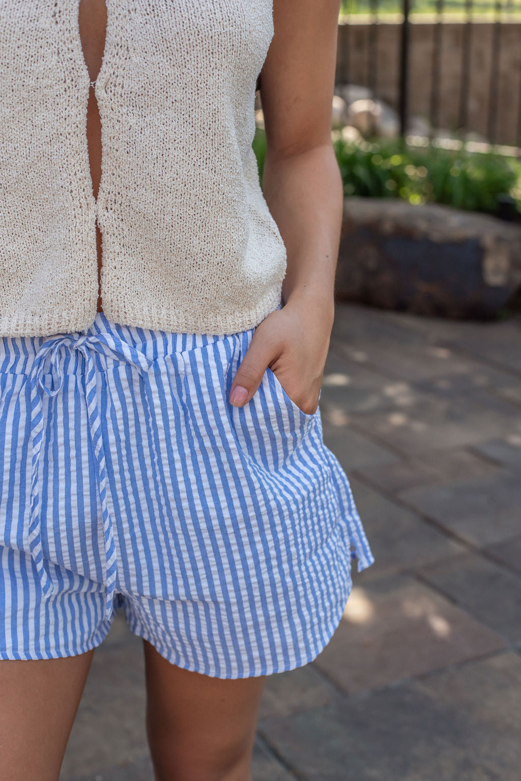 Venice Striped Shorts