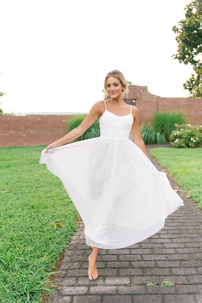 Dearly Loved Dress - White