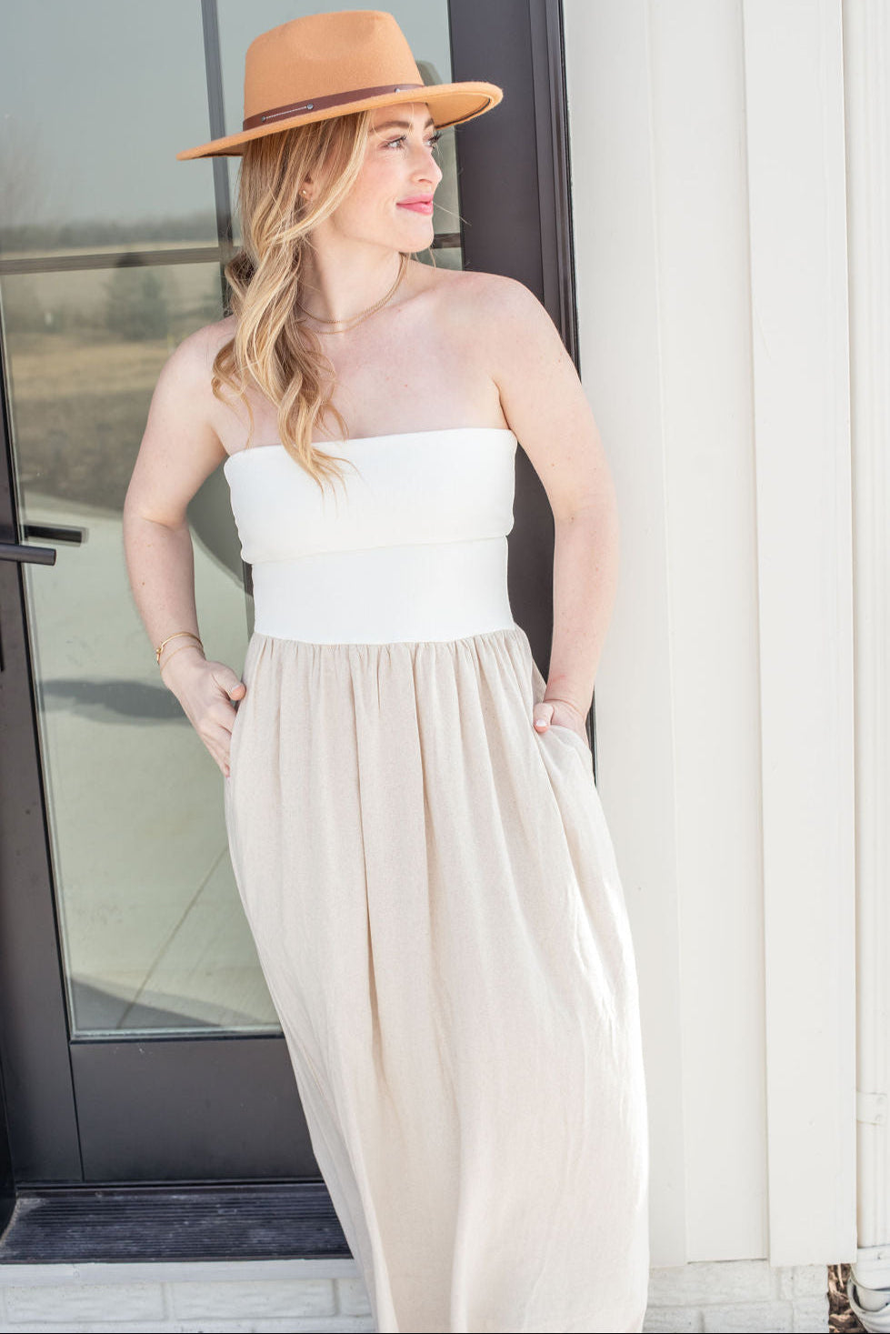 Separate Ways Midi Dress