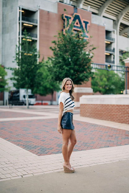 Jess Skort Amanda Uprichard - Black