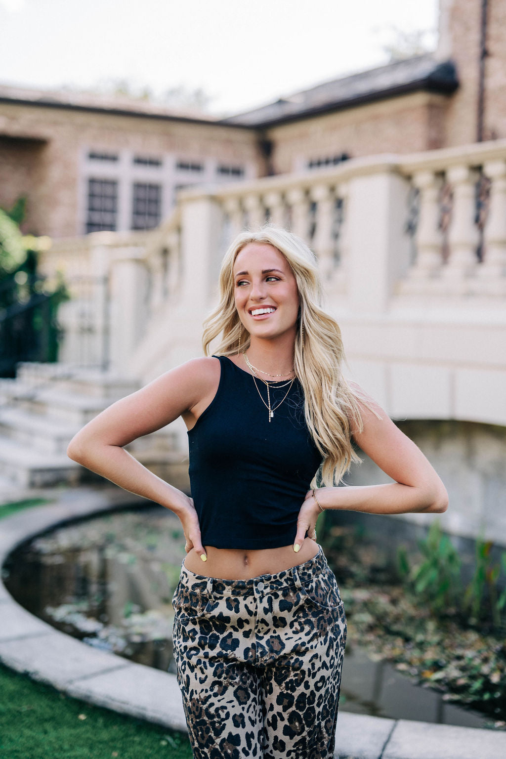 Clean Lines Cami  - Black FREE PEOPLE