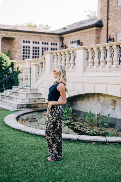 Clean Lines Cami  - Black FREE PEOPLE