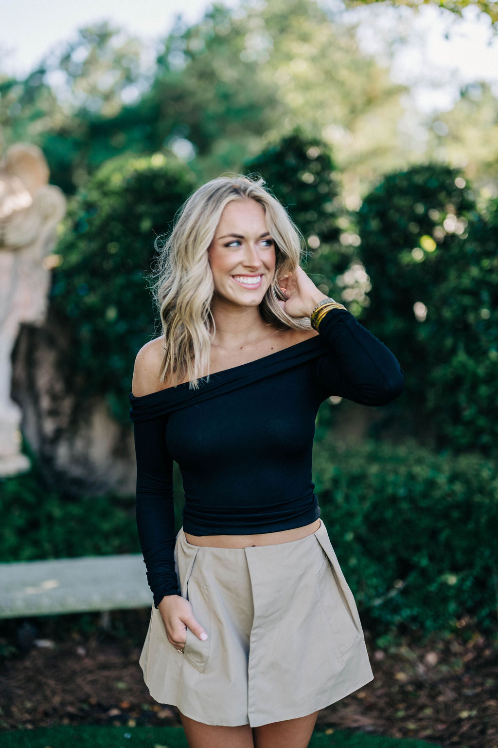Lydia Shorts/Skirt - Light Mocha
