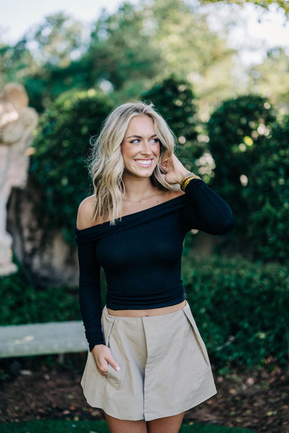 Lydia Shorts/Skirt - Light Mocha