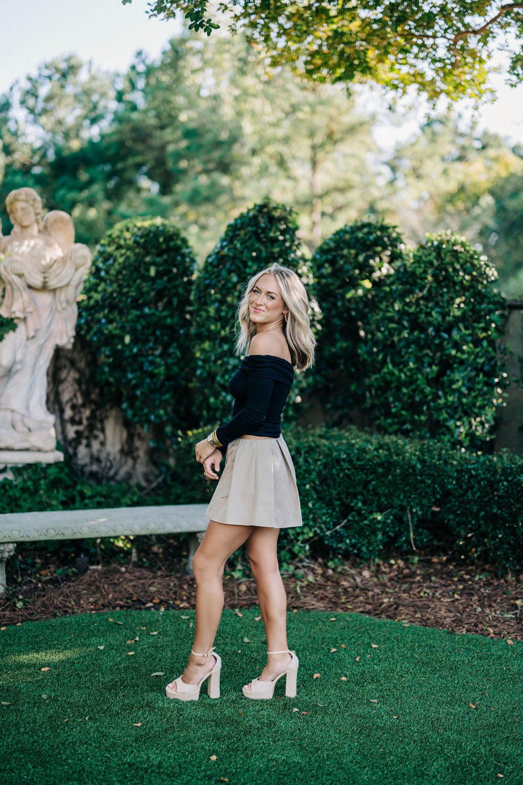 Lydia Shorts/Skirt - Light Mocha