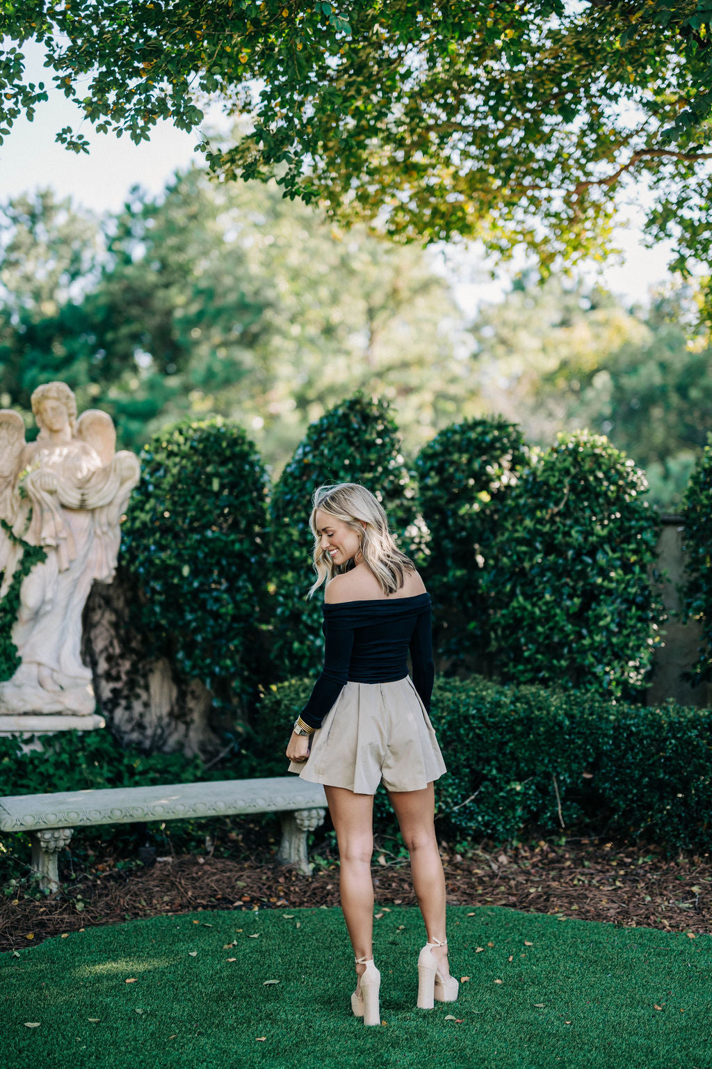 Lydia Shorts/Skirt - Light Mocha