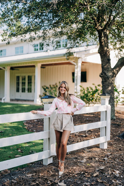 Lydia Shorts/Skirt - Light Mocha