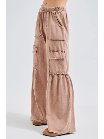 Desert Drift Cargo Flare Pants