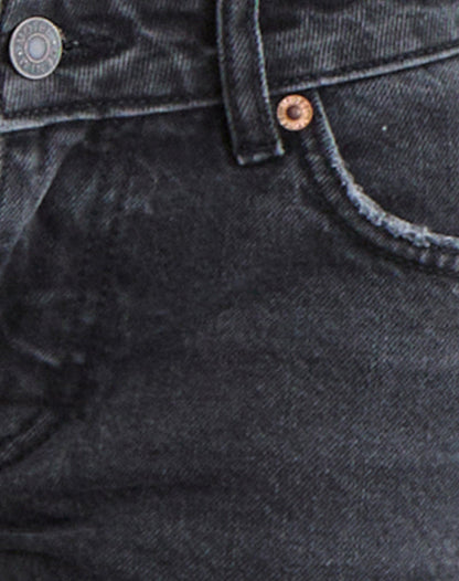 Extra Low Rise Flare Jeans in Vintage Black