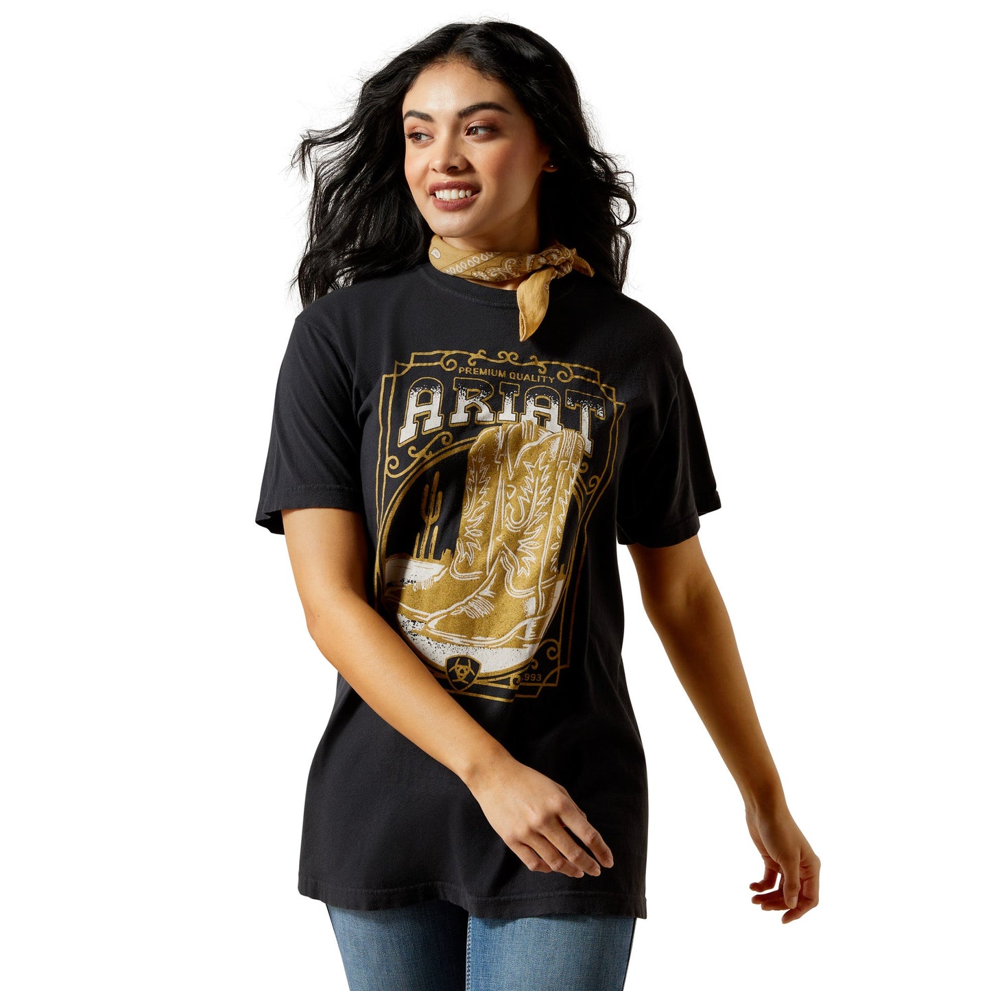 Ariat Black Boot Cloche T-Shirt