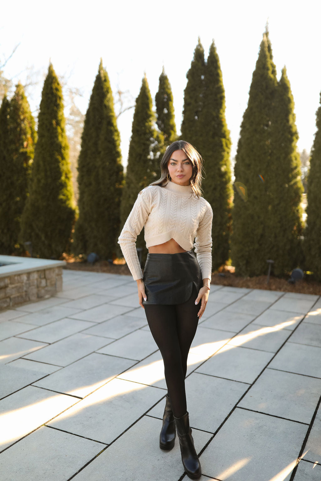 Jess Skort Amanda Uprichard - Black