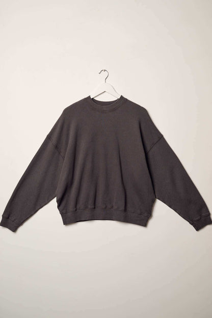 Stay Toasty Garment Dyed Thermal Pullover Top