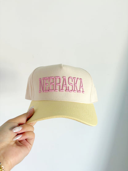 Sunny Nebraska Trucker Hat