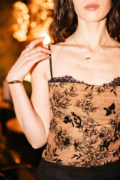 Teddie Floral Lace Bodysuit