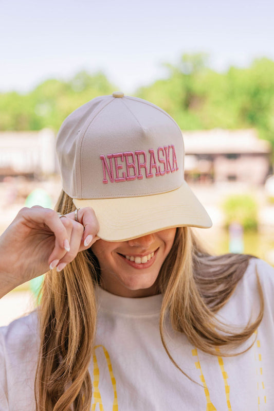 Sunny Nebraska Trucker Hat