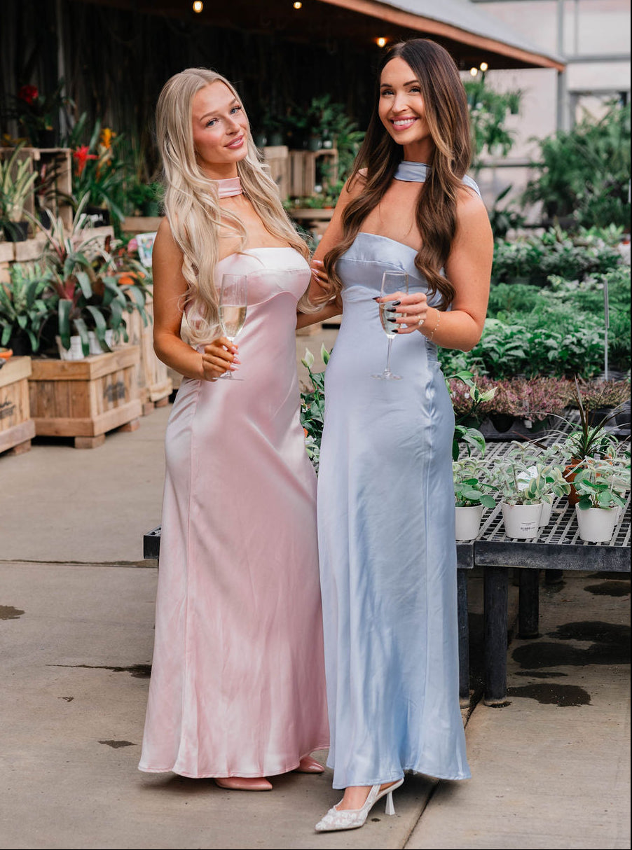Seraphina Satin Maxi Dress