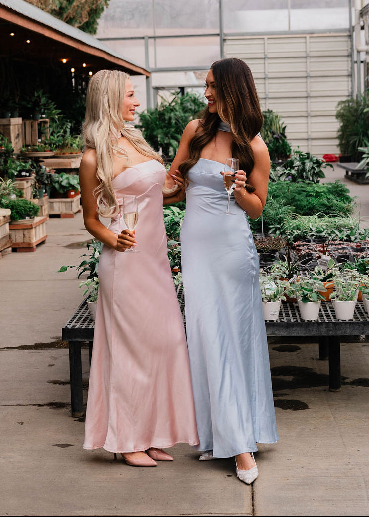 Seraphina Satin Maxi Dress