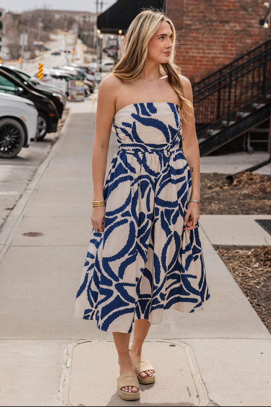 Set Sail Midi Dress