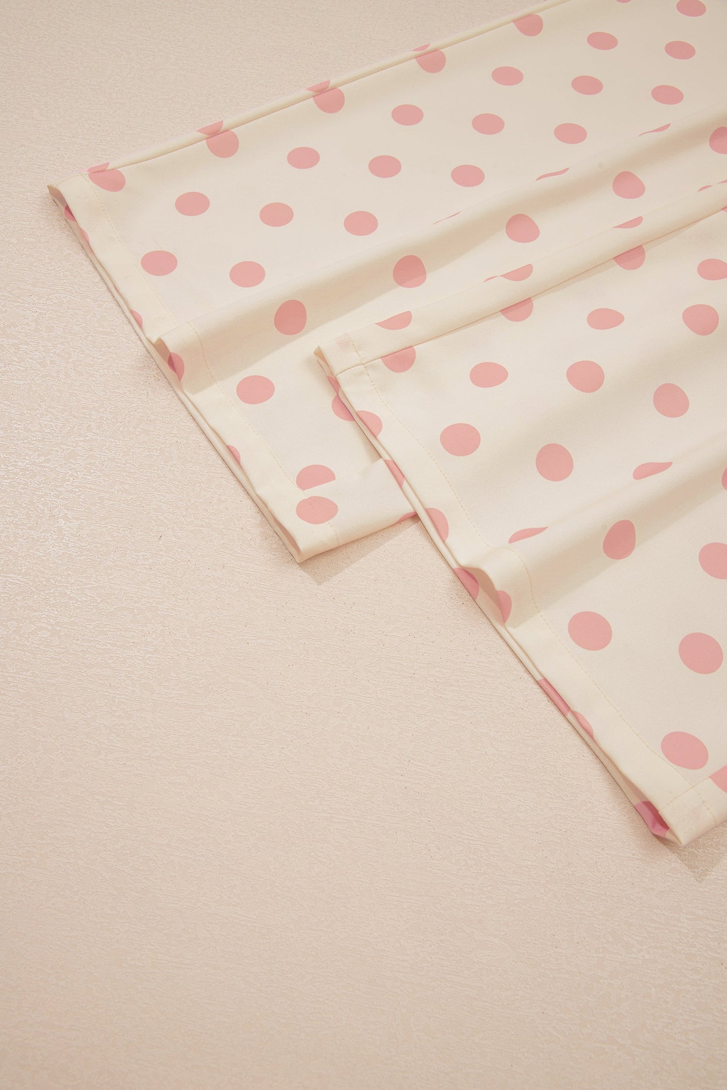Parisian Charm Polka Dot Straight Leg Pants