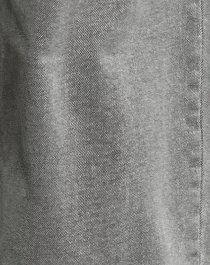 Low Rise Roomy Jeans in Bleach Grey