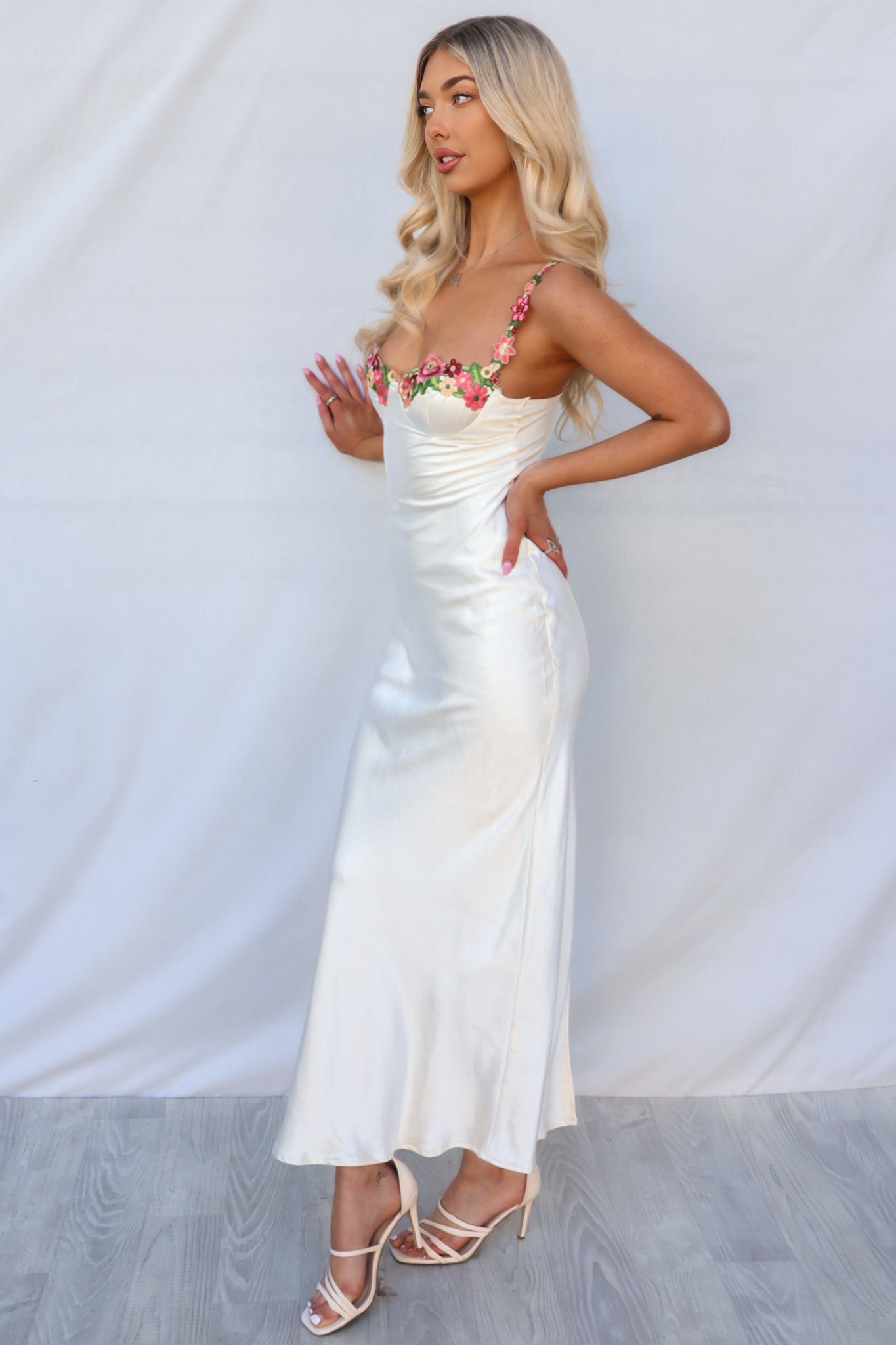 Myrtle Maxi Dress - Oyster