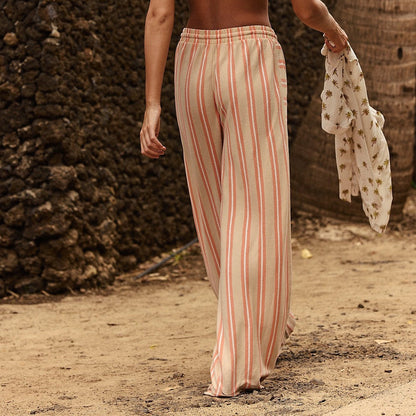 Free Spirit Stripe Wide Leg Pants