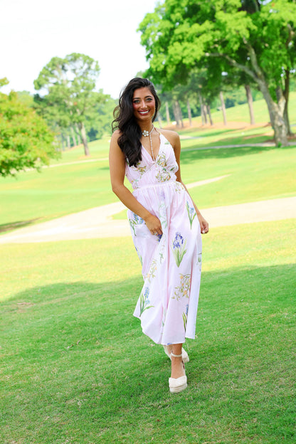 Estelle Dress - Lilac Gardens