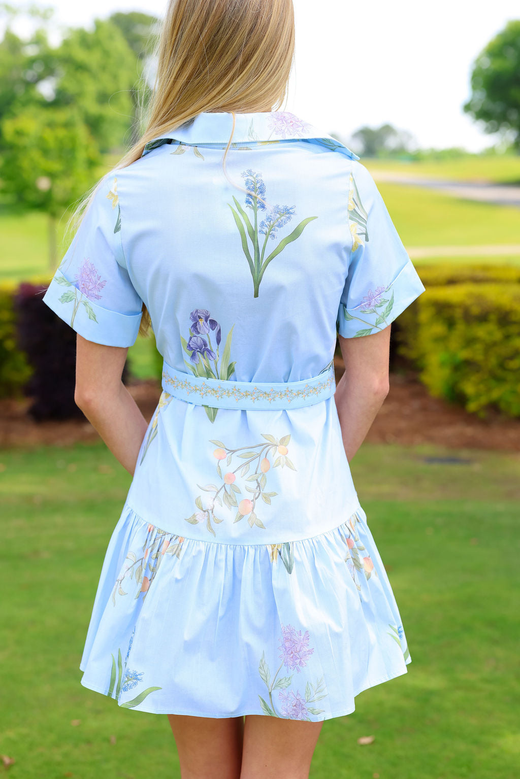 Elara Dress - Light Blue