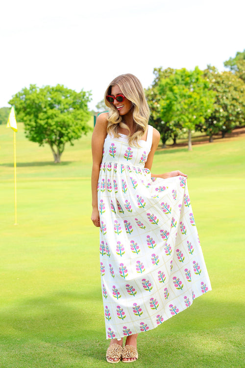 Florence Maxi - Pink Floral