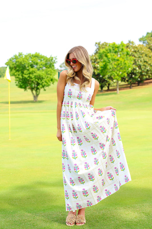 Florence Maxi - Pink Floral