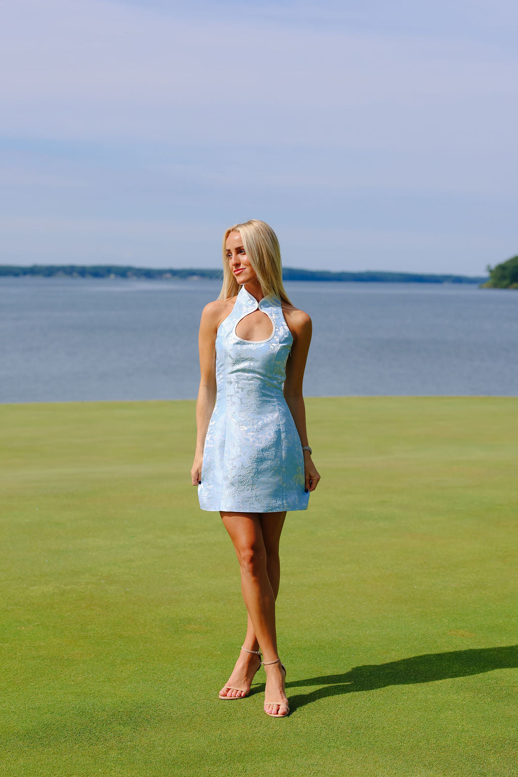 Camille Dress - Blue