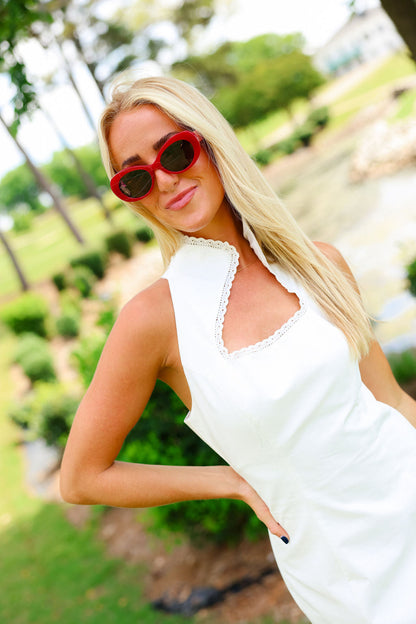 Annie Dress - White
