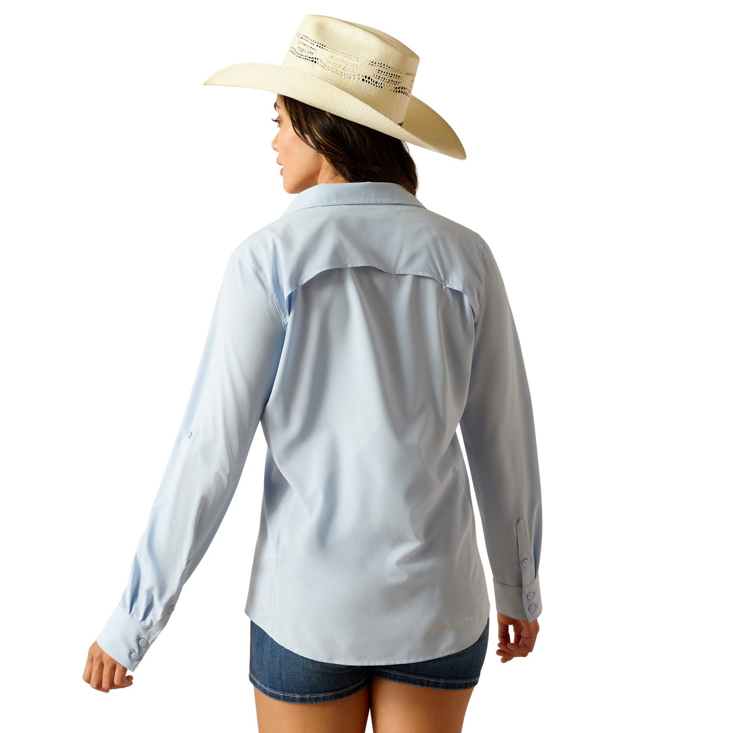 Ariat Venttek Chambray Blue Long Sleeve Shirt