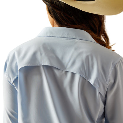 Ariat Venttek Chambray Blue Long Sleeve Shirt