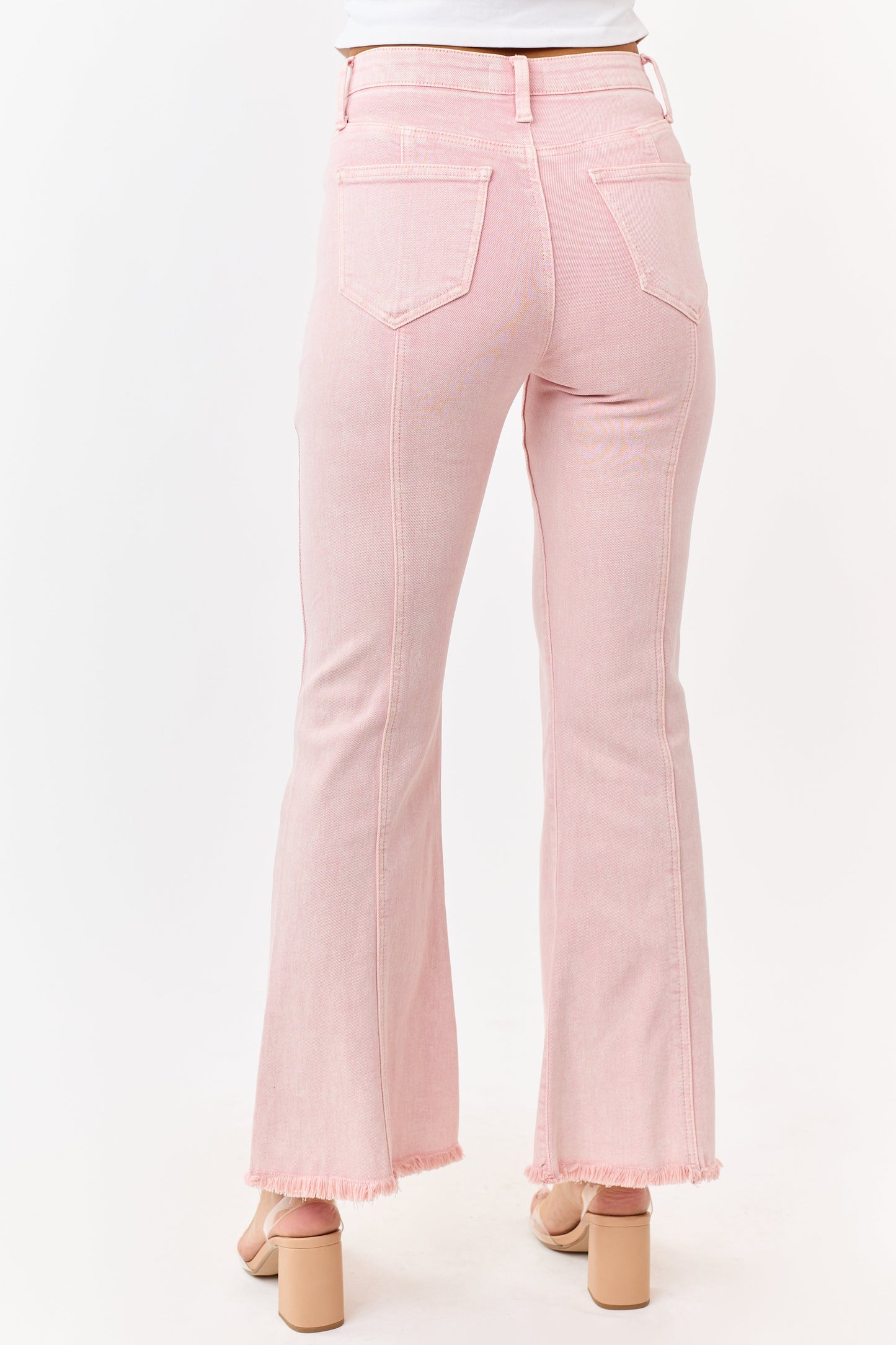 Saige Cherry Blossom Tummy Control Bootcut Jeans