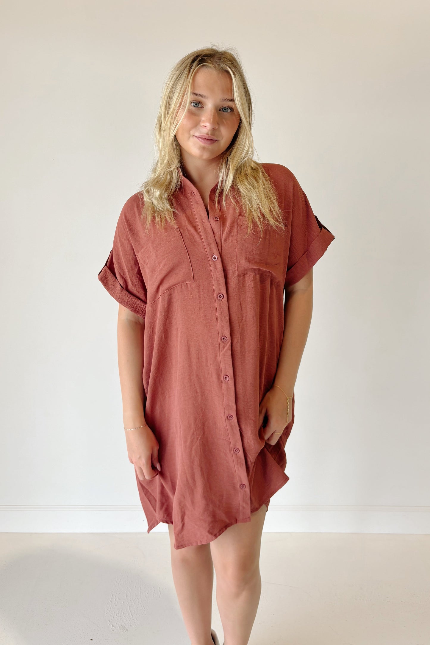Saturday Stroll Mini Dress