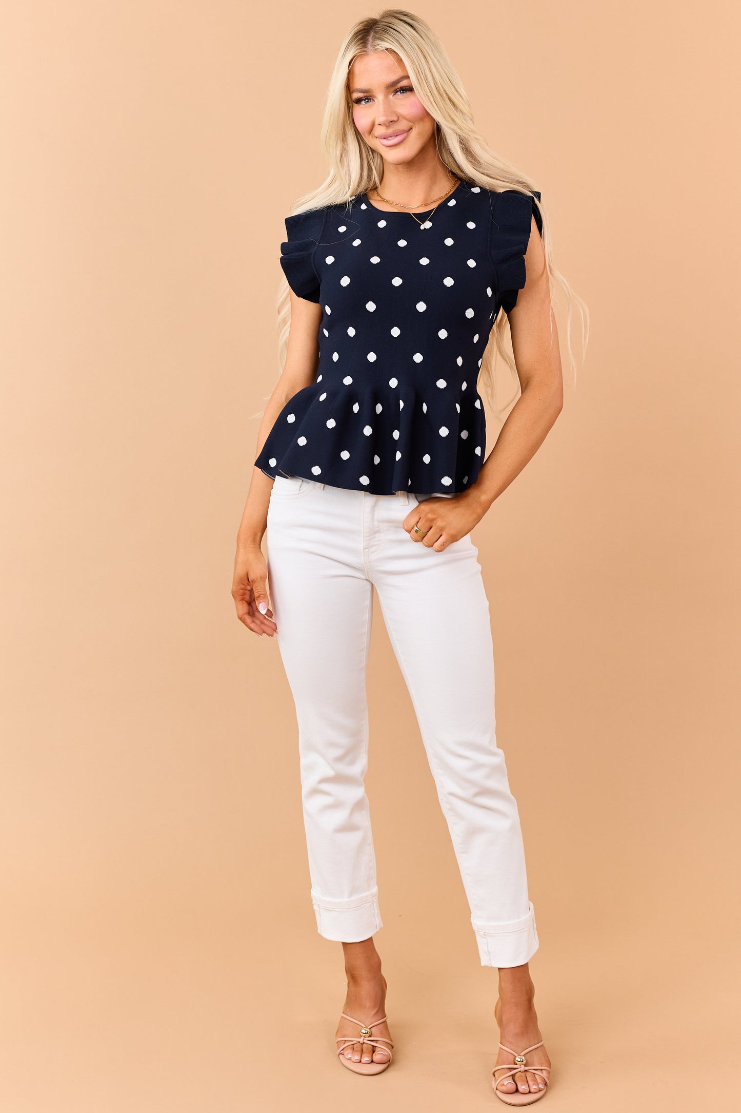 Vervet Ivory Mid Rise Slim Straight Stretch Jeans