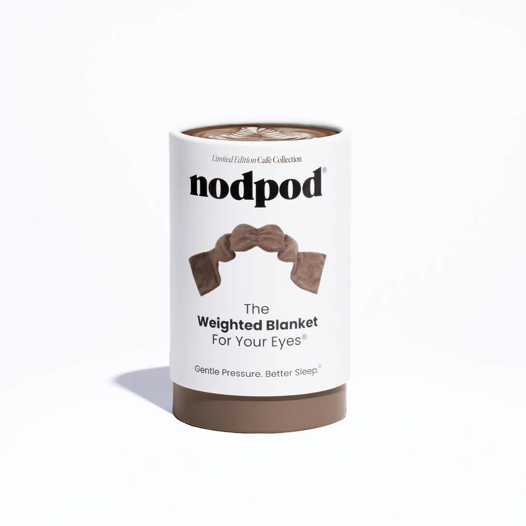 Weighted Sleep Mask (Mocha)